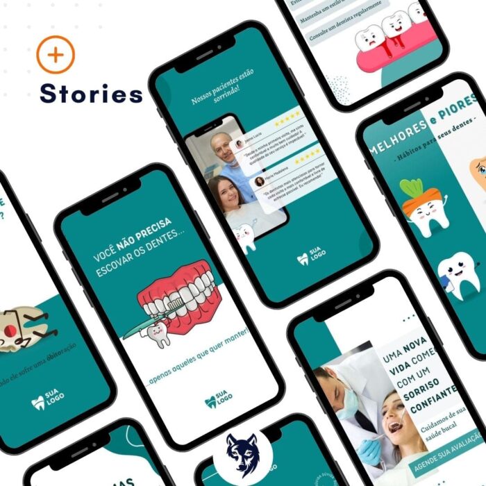 50 Posts Prontos Para Dentistas | Social Media e Dentistas | Instagram, Facebook e Whatsapp | Canva - Image 2