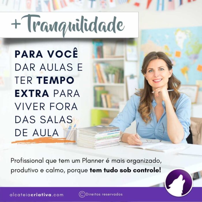 Planner Agenda Professor Profissional | Completo Personalizado | Calendário, Roda da Vida, Metas, Planos, Hábitos, etc | V1 | Template Editável | Canva - Image 3