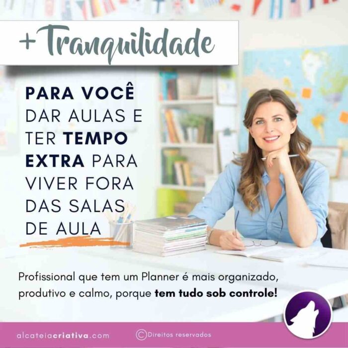 Planner Agenda Professor Profissional | Prof Multicolor | Completo Personalizado | Calendário, Plano de Aulas, Nota dos Alunos, etc | V1 | Template Editável | Canva - Image 5
